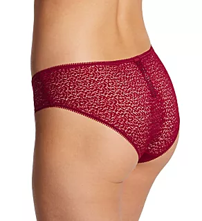 Modern Lace Hipster Panty Garnet S