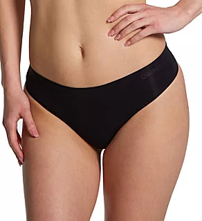Seamless Litewear Thong Black XL