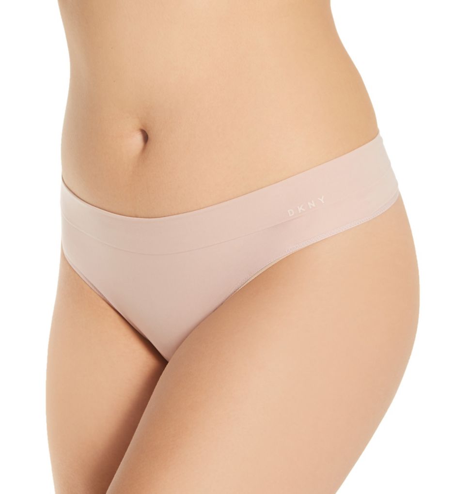 DKNY Women's Soft Stretch Microfiber 4 Pack Hipster Underwear