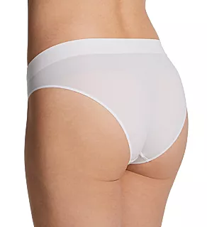 Seamless Litewear Bikini Panty Poplin White XL