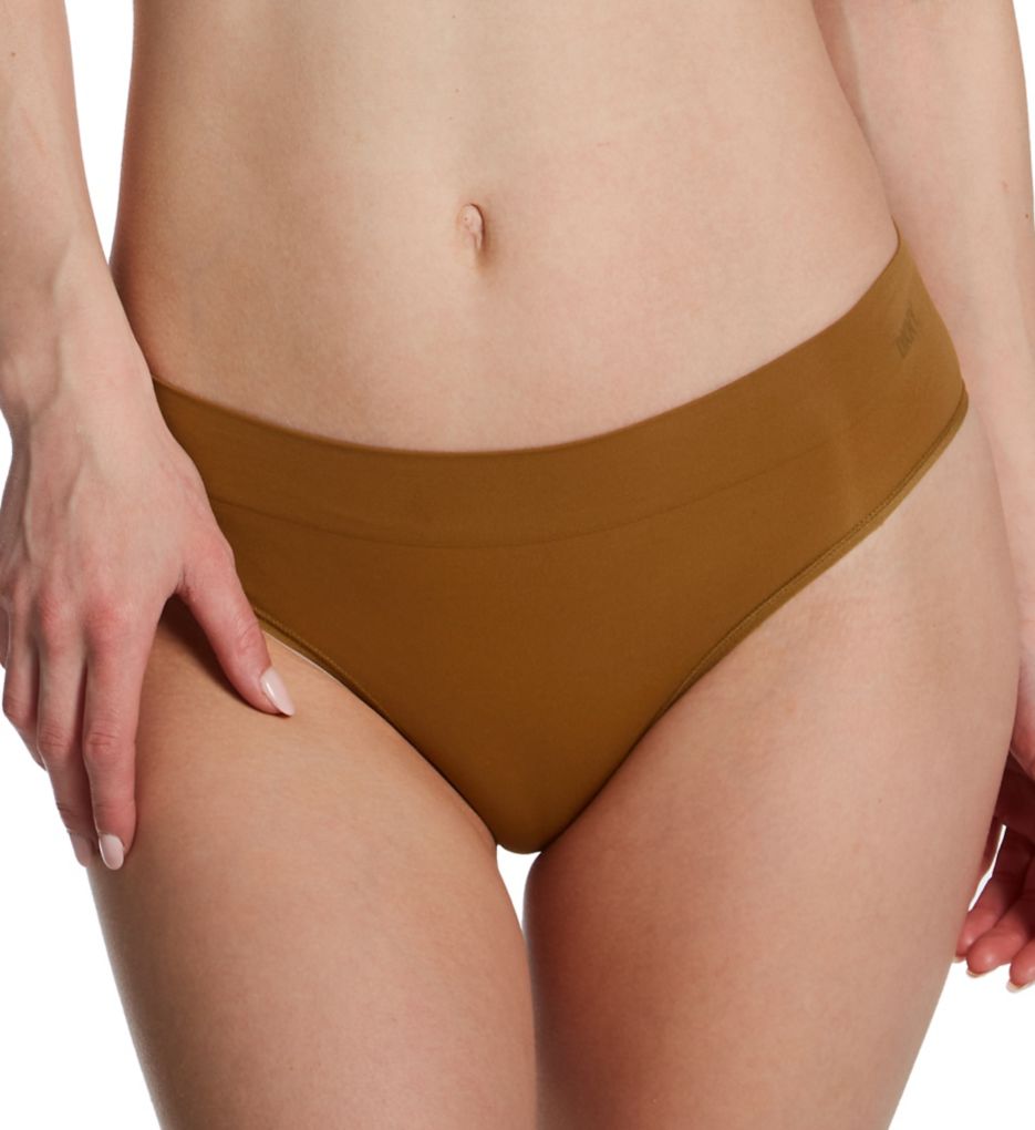 New DKNY Ladies' Seamless Rib Bikini Underwear, 4-pack Multi Color