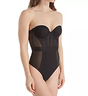 Sheer Body Briefer Black 32B