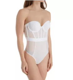 Sheer Body Briefer White 32B