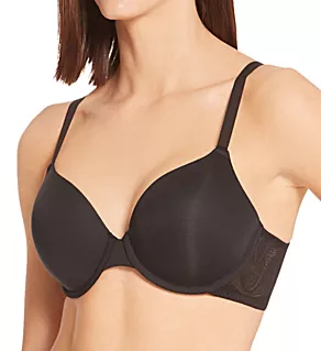 Lace Comfort Demi Bra Black 38C