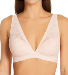 Lace Comfort Wireless Bra Blush S