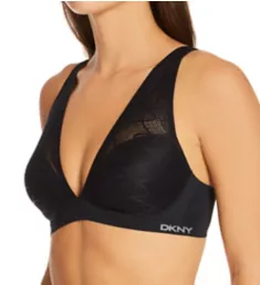 Lace Comfort Wireless Bra Black S