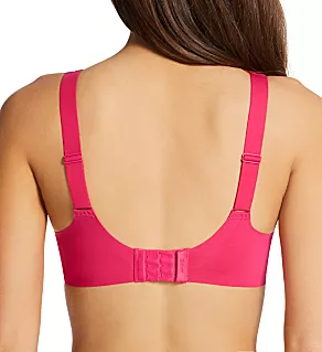 Lace Comfort Wireless Bra Raspberry S