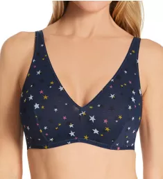 Built Up Mesh Bralette Multi Star S