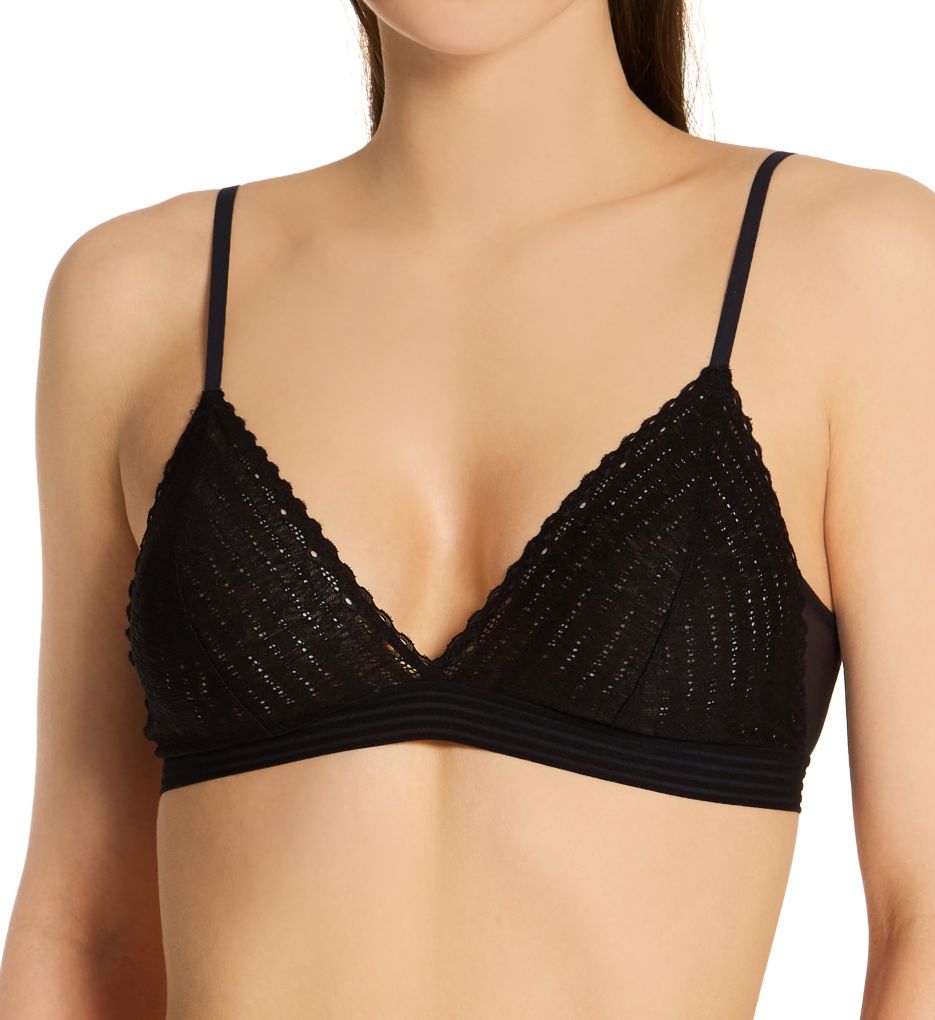 Milky seamless bralette with shoestring straps La Redoute Collections