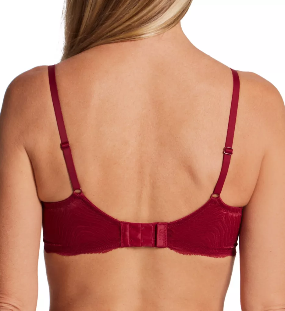 Wave Lace Unlined Bra Garnet 34B