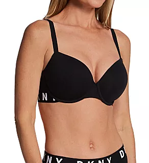Cozy Boyfriend T-Shirt Bra Black 32D