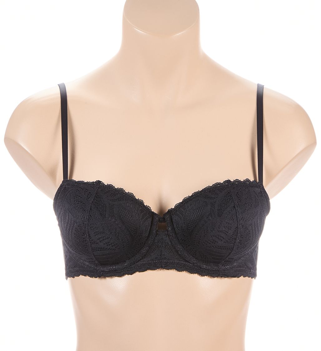 DKNY Lace Deco Balconette Bra Black 36B  - Image 1