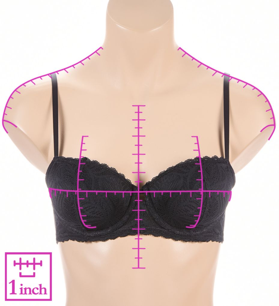 DKNY Lace Deco Balconette Bra DK7555 - Image 3