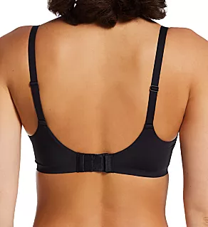 Smooth Essentials Push Up Underwire Bra Black 34D