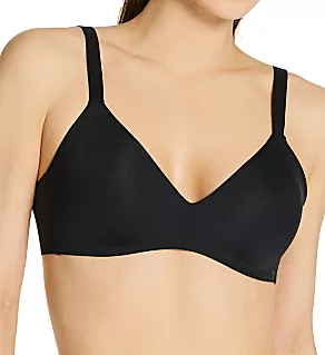 Active Comfort Wireless Bra Black 34DDD