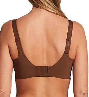 Active Comfort Wireless Bra Chocolate 30D