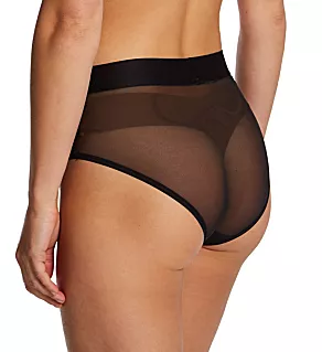 Sheers Mesh Brief Panty Black S