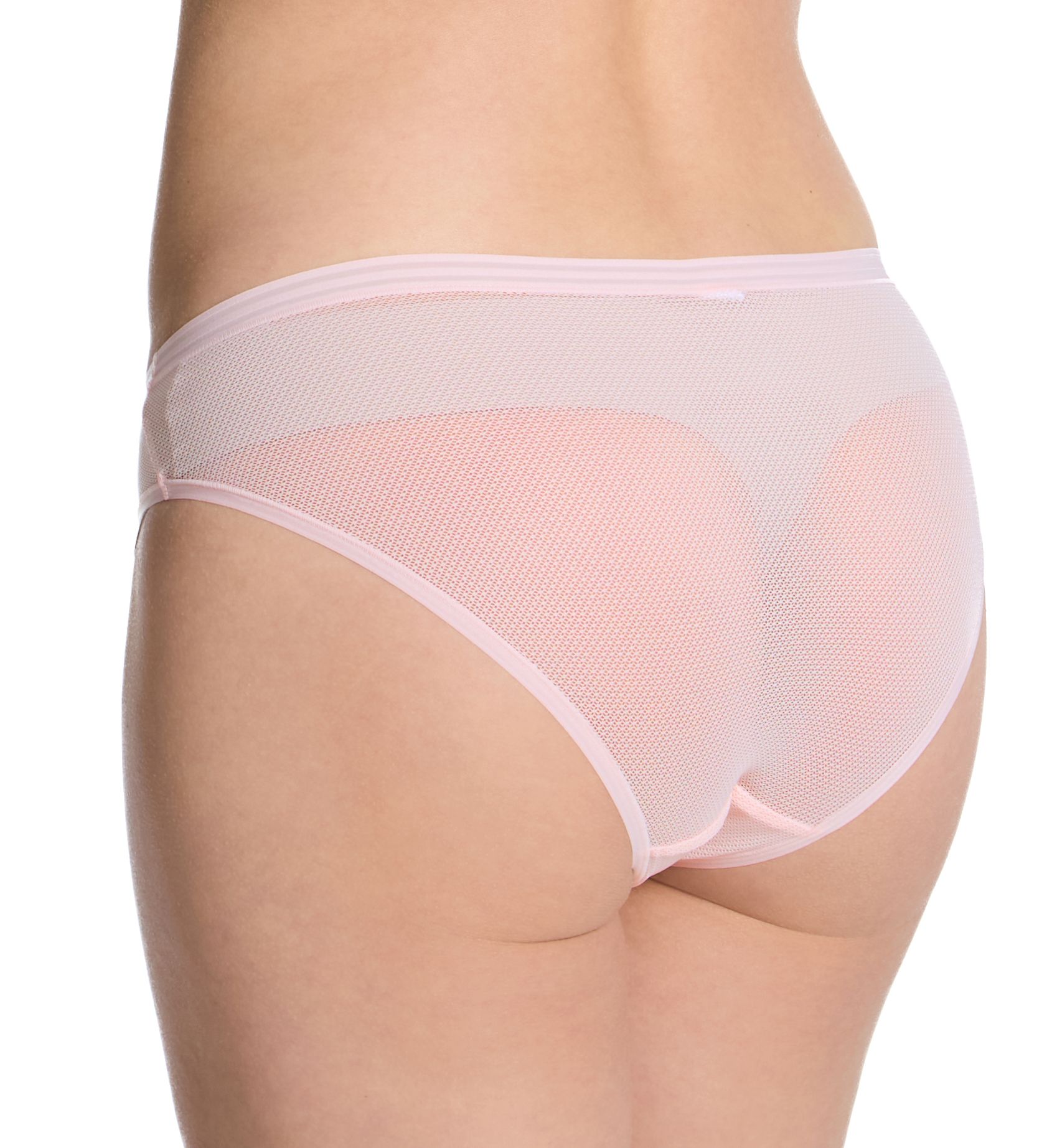 DKNY Sheer Stripe Bikini Brief Panty - 3 Pack DK8602 - Image 2