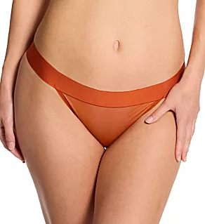 Sheers Bikini Panty Copper XL