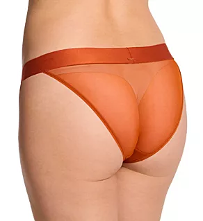 Sheers Bikini Panty Copper XL