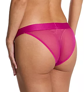 Sheers Bikini Panty Festival Fuchsia M