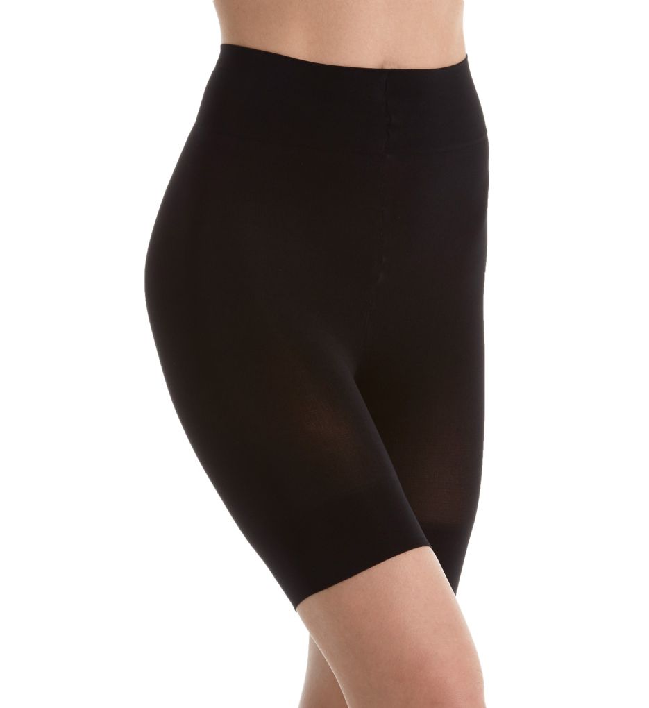 DKNY Hosiery (1984381): DKNY Hosiery D0C230 Compression Shaping Boyshort (Black M)