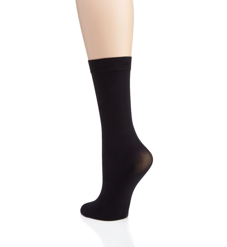 Lurex Rib Midcalf Sock - 2 Pack-bs