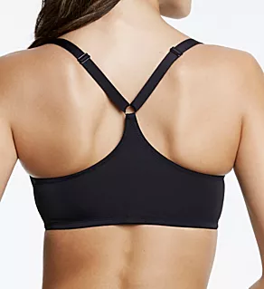 Talia Front Closure Racerback Bra Black 32B