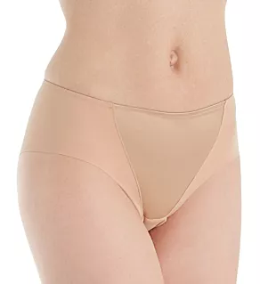 Laser Cut Brief Panty Mocha XS