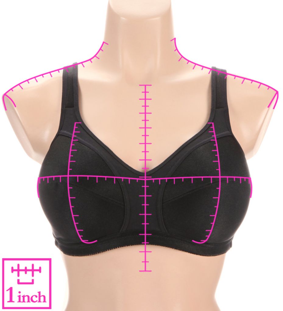 Dominique Isabelle Cotton Lined Soft Cup Bra 5316 - Image 3