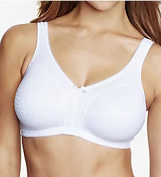 Marcelle Wire Free Soft Cup Bra White 34C