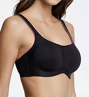 Zoe Pro Max Support Sports Bra Black 32B