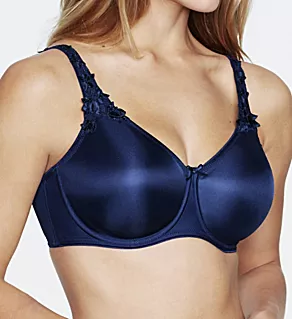 Mystique Everyday Seamless Minimizer Bra Navy 32B