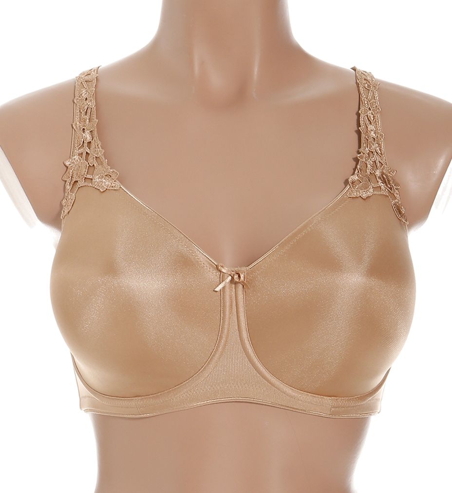 Wacoal Simple Shaping Minimizer Underwire Bra 857109 (Natural) Women's Bra.  An everyday minimizer that shapes the bust simpl…