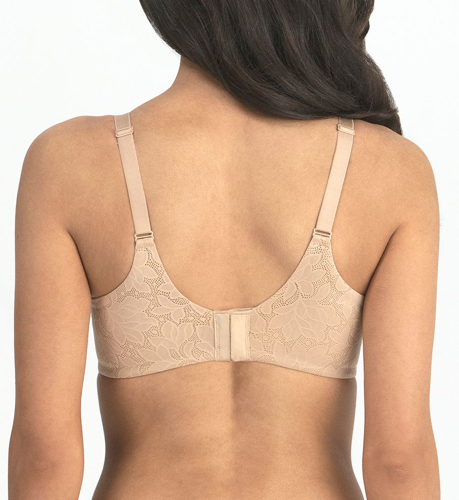 Dominique Jacqueline Jacquard Lace Minimizer Bra Mocha 36C  - Image 2