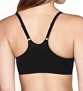 Meryl Front Close Minimizer Bra Black 30B
