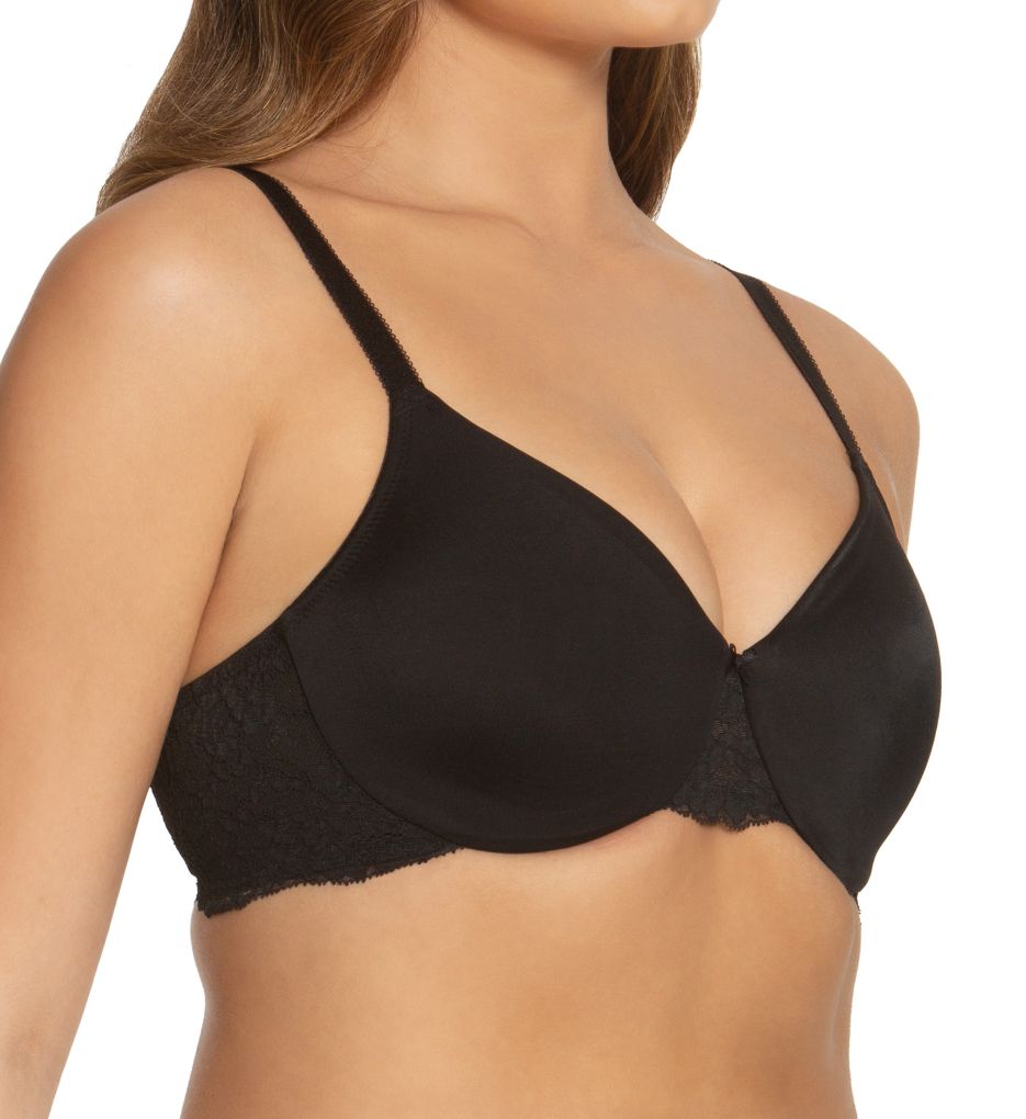 Dominique Talia Front Closure Racerback Bra in Black - Busted Bra