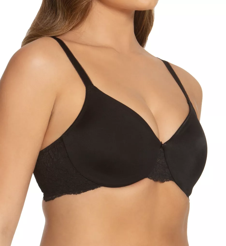 Dominique Maxine Delilah Everyday Full-Figure T-Shirt Bra in Black - Busted  Bra Shop