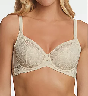 Tessa Lace Full Figure Bra Nude 32D