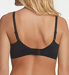 Tessa Lace Full Figure Bra Black 34B