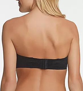 Tessa Lace Strapless Convertible Bra Black 32B