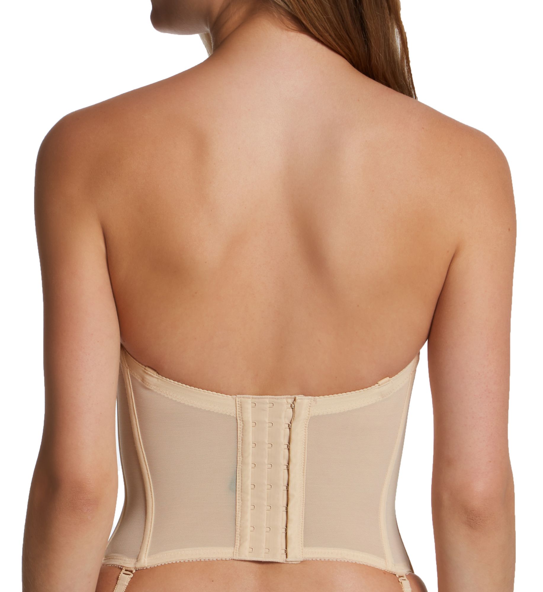 Dominique Ariel Hidden Underwire Longline Bra Nude 44C  - Image 2