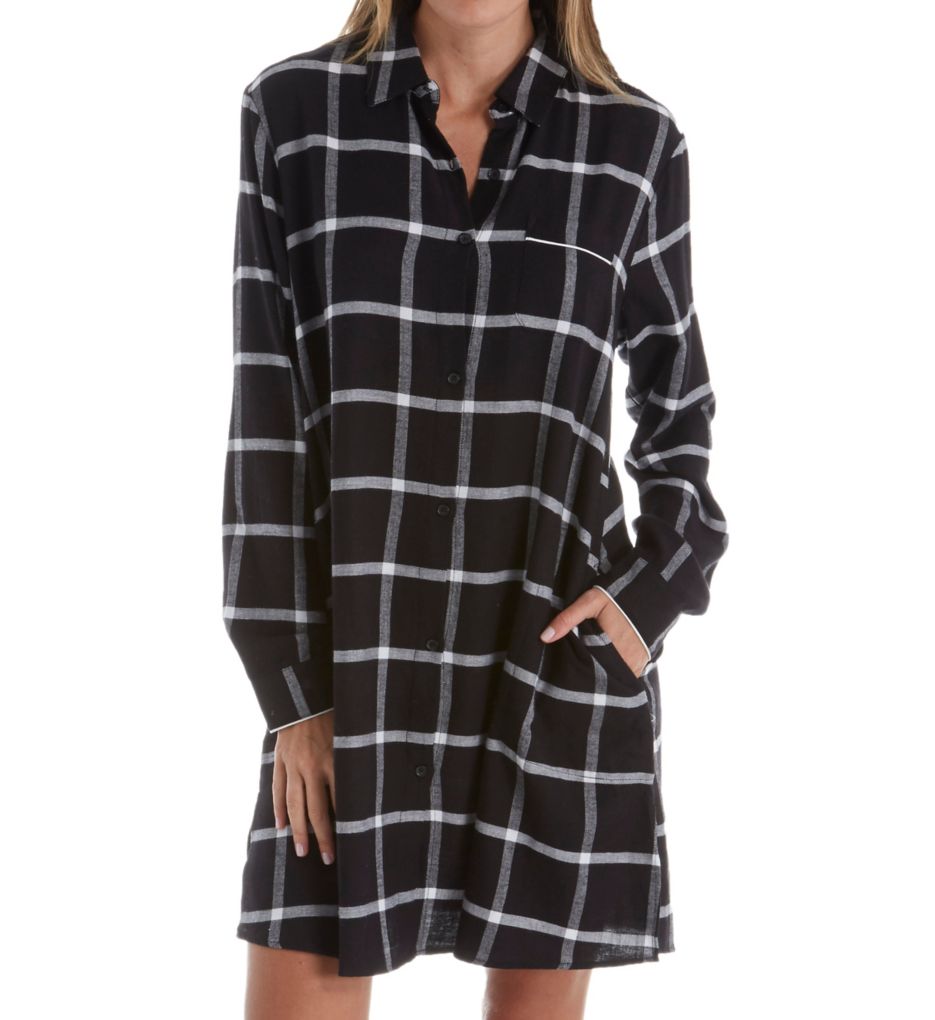 Flannel Nights Sleepshirt-fs