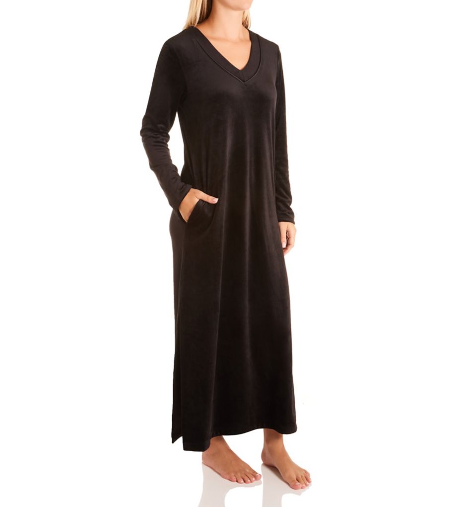 Casual Luxe Maxi Sleepshirt Lounger-gs