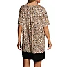 Donna Karan Sleepwear Elevated Essentials Short Sleeve Sleepshirt D3023488 - Image 2