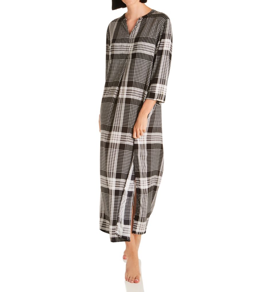 Plaid Maxi Sleepshirt-fs