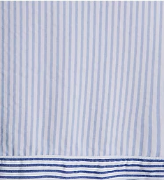 Fine Lines Striped Sleepshirt Blue Heron Stripe M