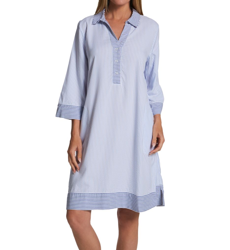 Fine Lines Striped Sleepshirt