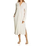 Button Front Knit Lounge Robe
