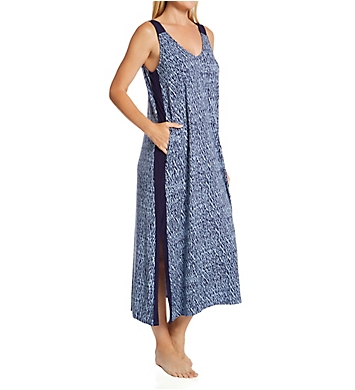 Donna Karan Sleepwear Modern Edit 48 Inch Sleep Gown
